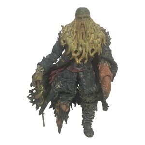 Disney Pirates of the Caribbean Davy Jones 7" Action Figure Good Condition